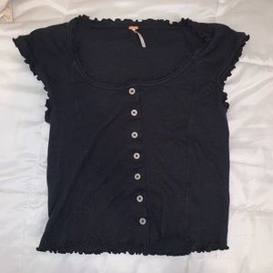 Free people button up top
